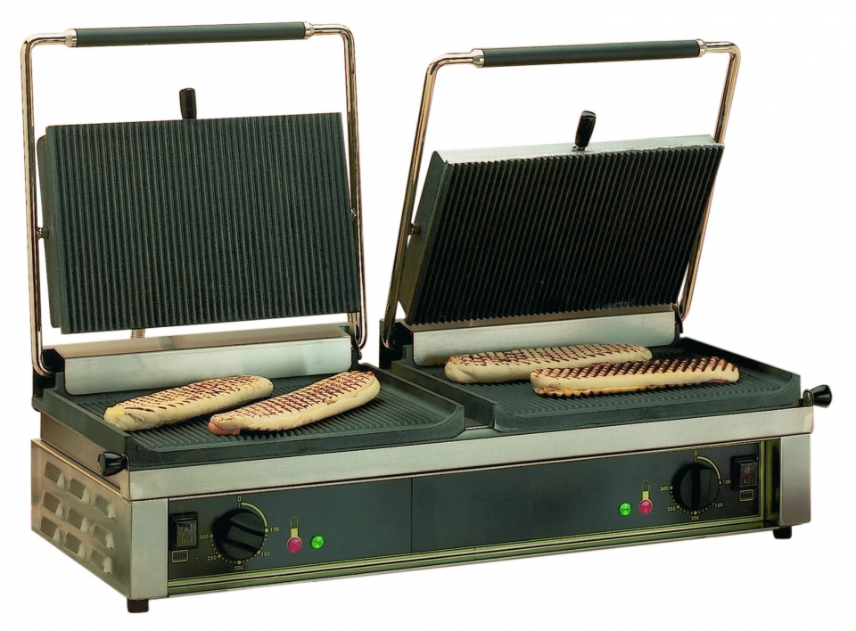 som Toevoeging Tijdig Cast-iron double contact-grill for panini (DOUBLE PANINI) – PANINIDR –  InmaTec