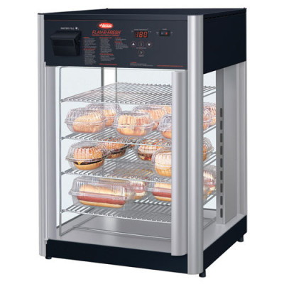 hatco-fdwd-1x-flav-r-fresh-humidified-impulse-hot-food-display-cabinet-with-4-shelf-stationary-rack